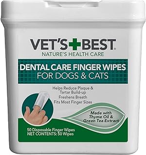 Best vets dental care finger wipes